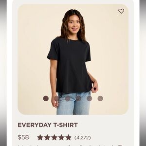 Black XXL Nuuds Everyday T-Shirt